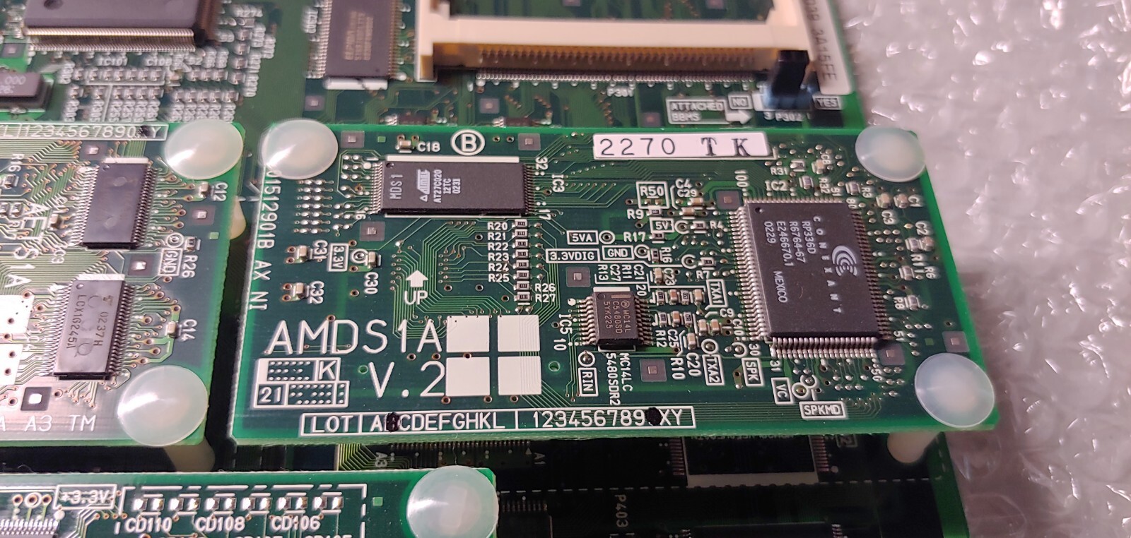 Toshiba ACTU1A Processor Board w/ AETS1A, AMDS1A, BSIS1A & ARCS1A