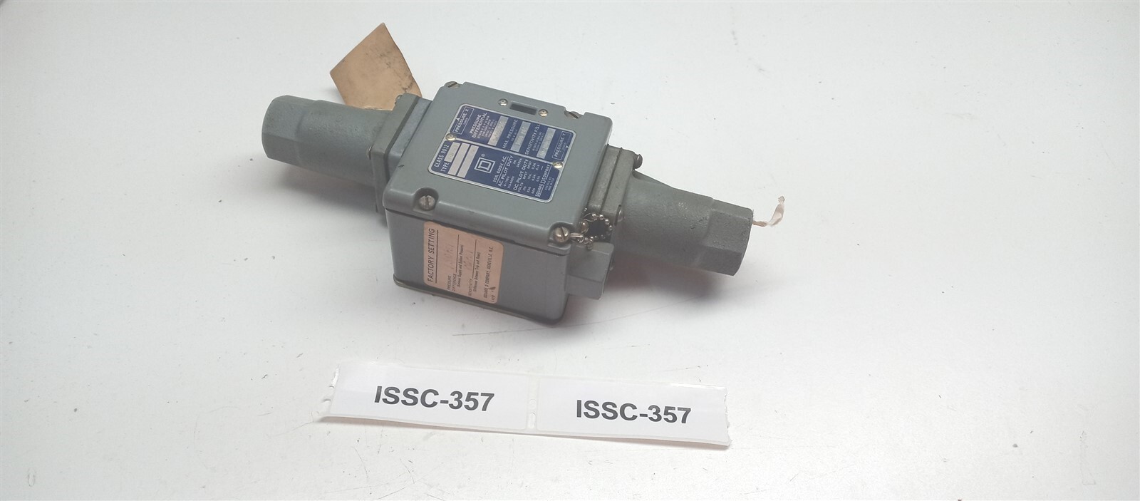 Square D 9012-AJW-23 Pressure Differential 0-300 psi Pressure Switch New