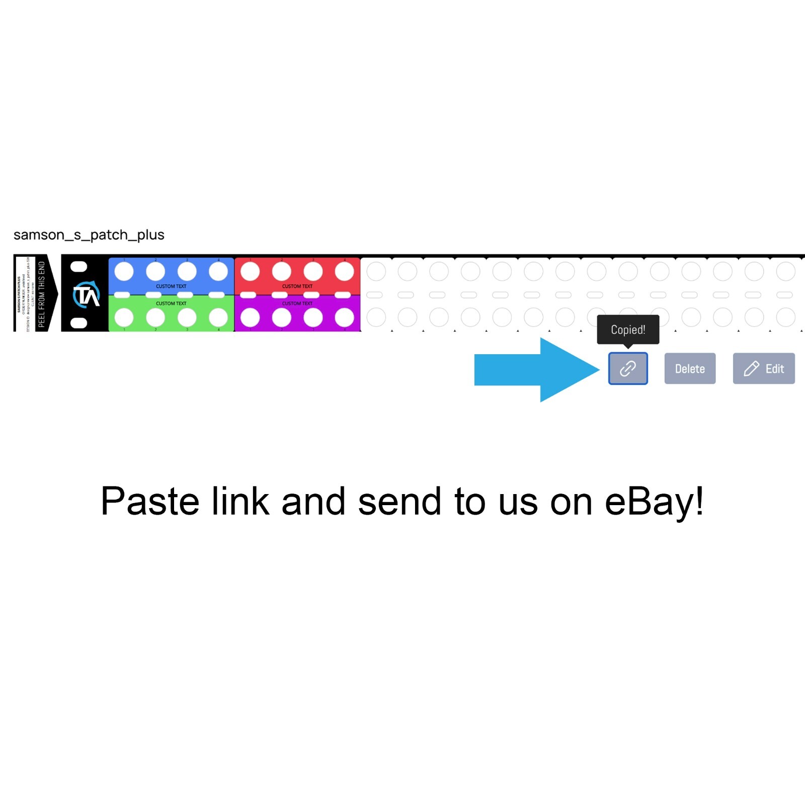 Custom Patchbay label compatible with Behringer PX3000