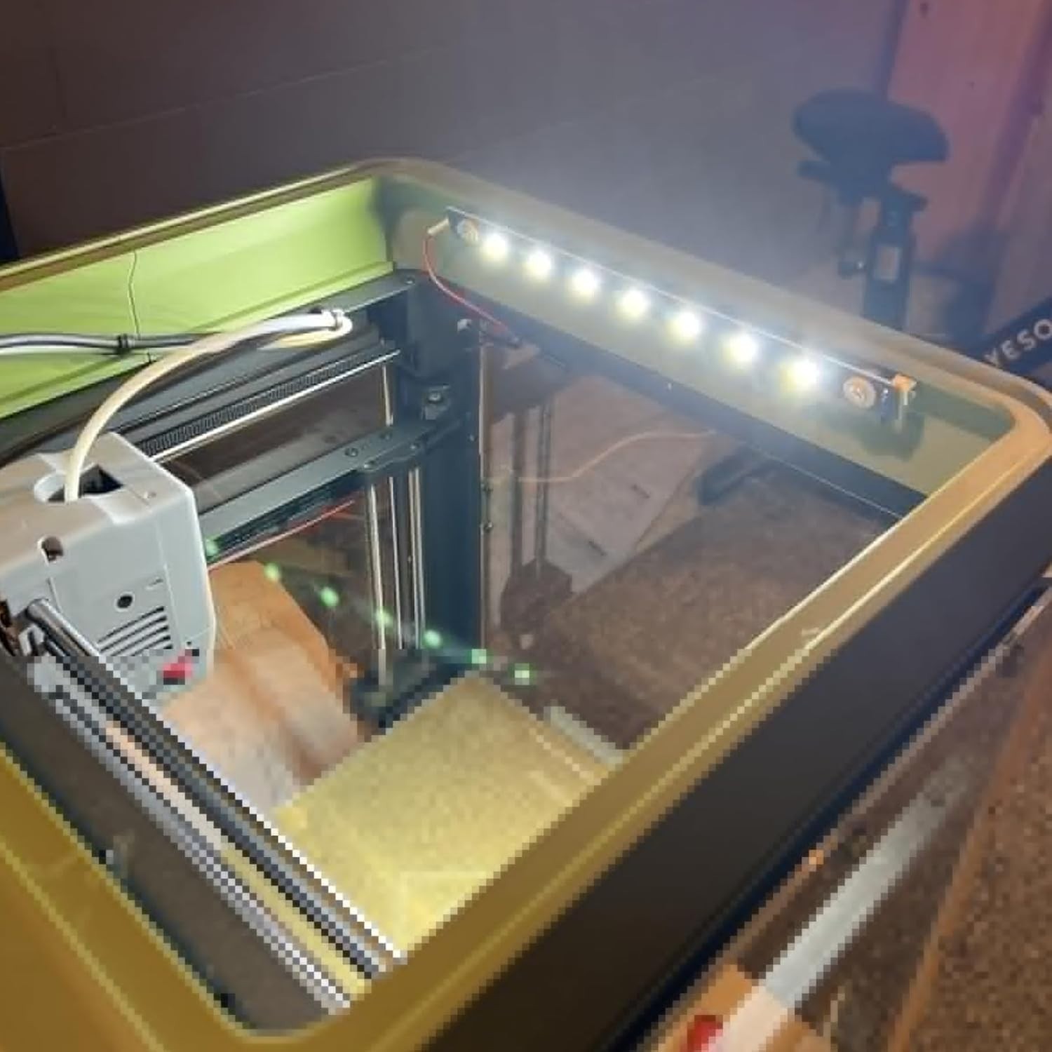 24V LED Light Board Replacement with Flashforge Adventurer 5M/5M Pro, 3D Printer