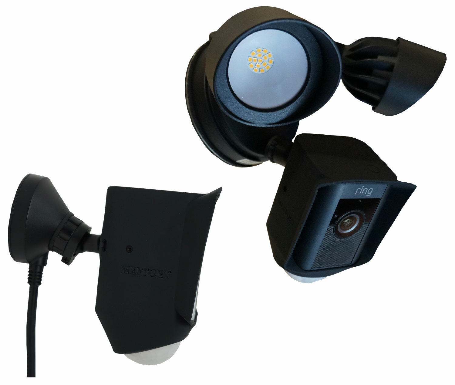 Weather Protection Silicone Case for Ring Floodlight Cam & PLUS Cameras - Black