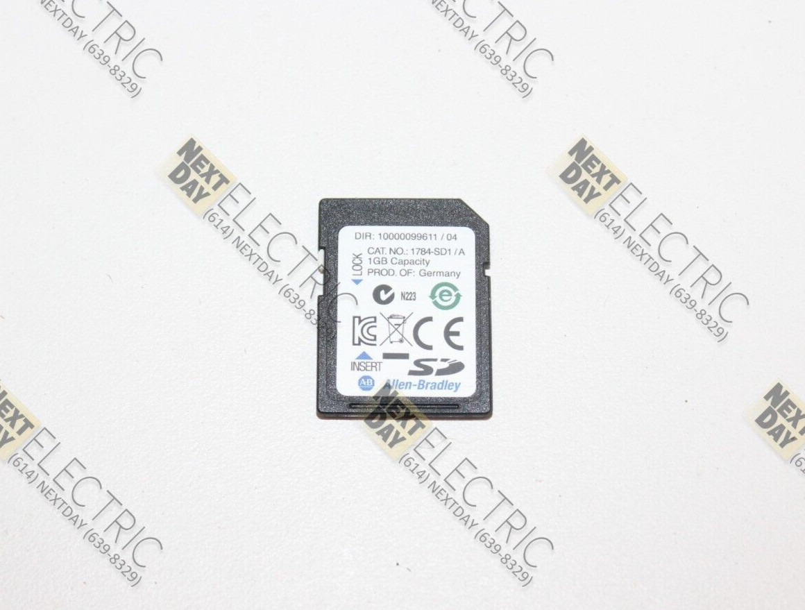 Allen Bradley, 1784-SD1, 1GB SD Secure Digital Memory Card PLC
