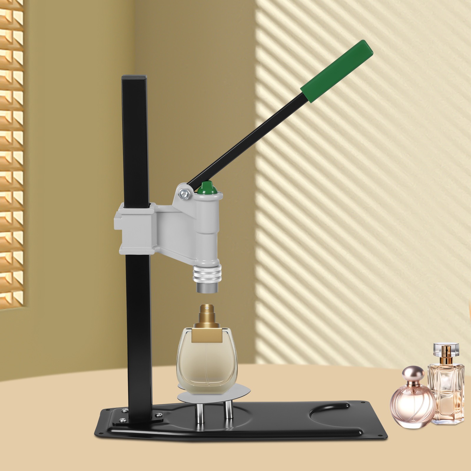 Manual Long Base Desktop Perfume Bottle Capper Perfume Sprayer Sealer Tool 13-20