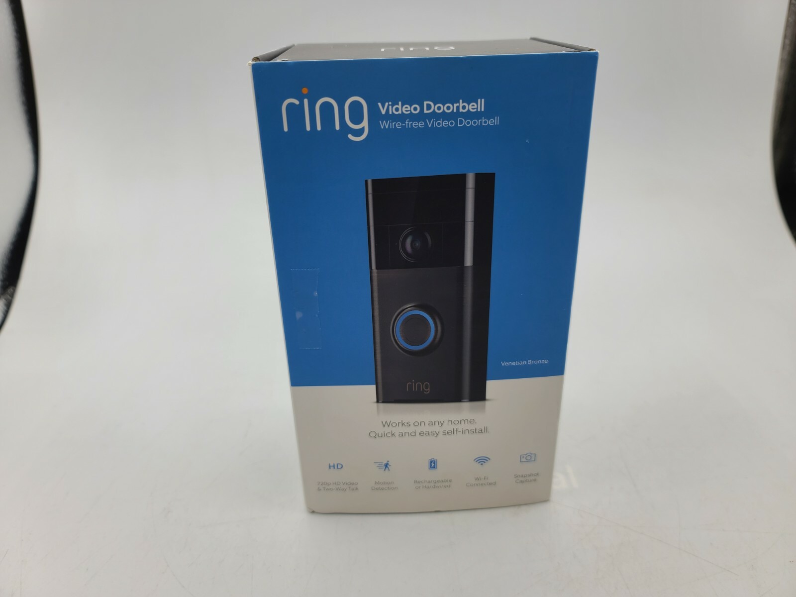 Ring Video Doorbell Wire-free Video Doorbell -OPEN BOX- D23