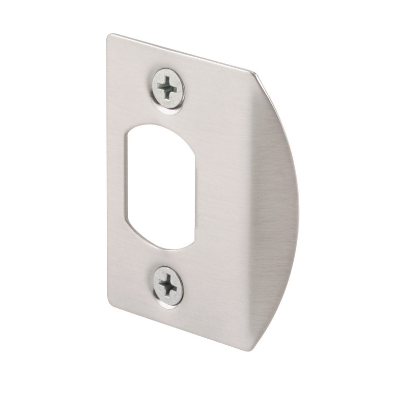 Prime-Line E 2457 Satin Nickel Latch Strike Plate 1-5/8 Lx2-1/4 H in. 5 Pack