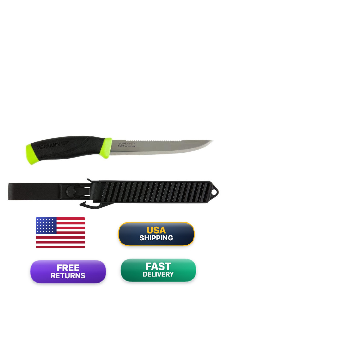 Morakniv Fishing Comfort Scaler 150 Knife 13870