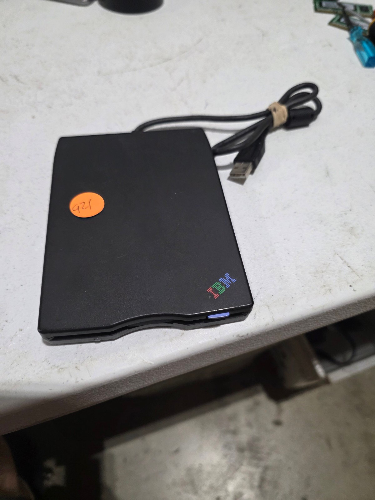IBM External USB Floppy Drive 3.5" Portable Diskette FD-05PUB 27L4226 Black #921