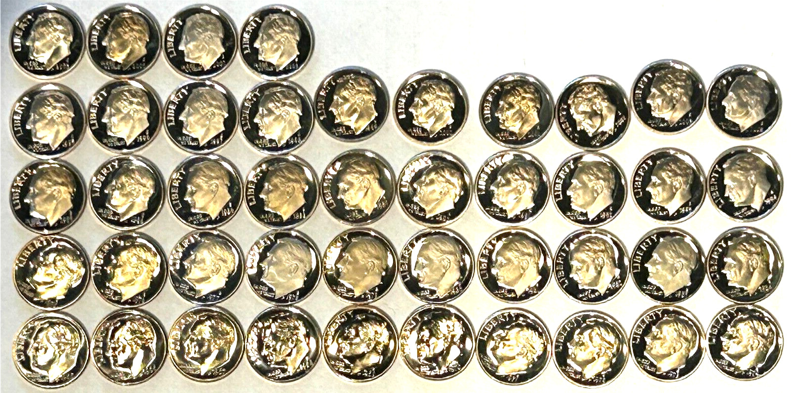 1965-67, 1968-2008 10C Roosevelt Dimes Proof (you pick the years you want)