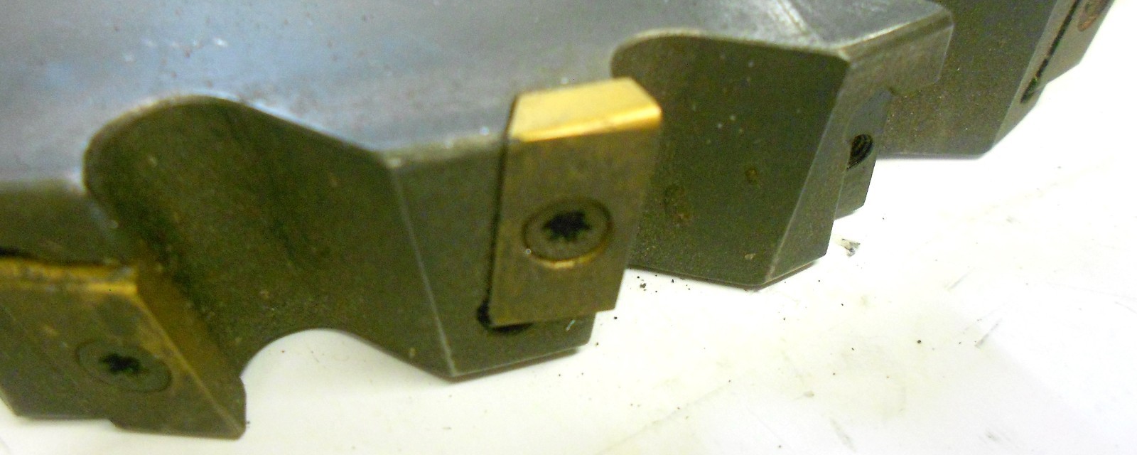 INGERSOLL 10" MILLING CUTTER WITH INSERTS 36JB1016-02
