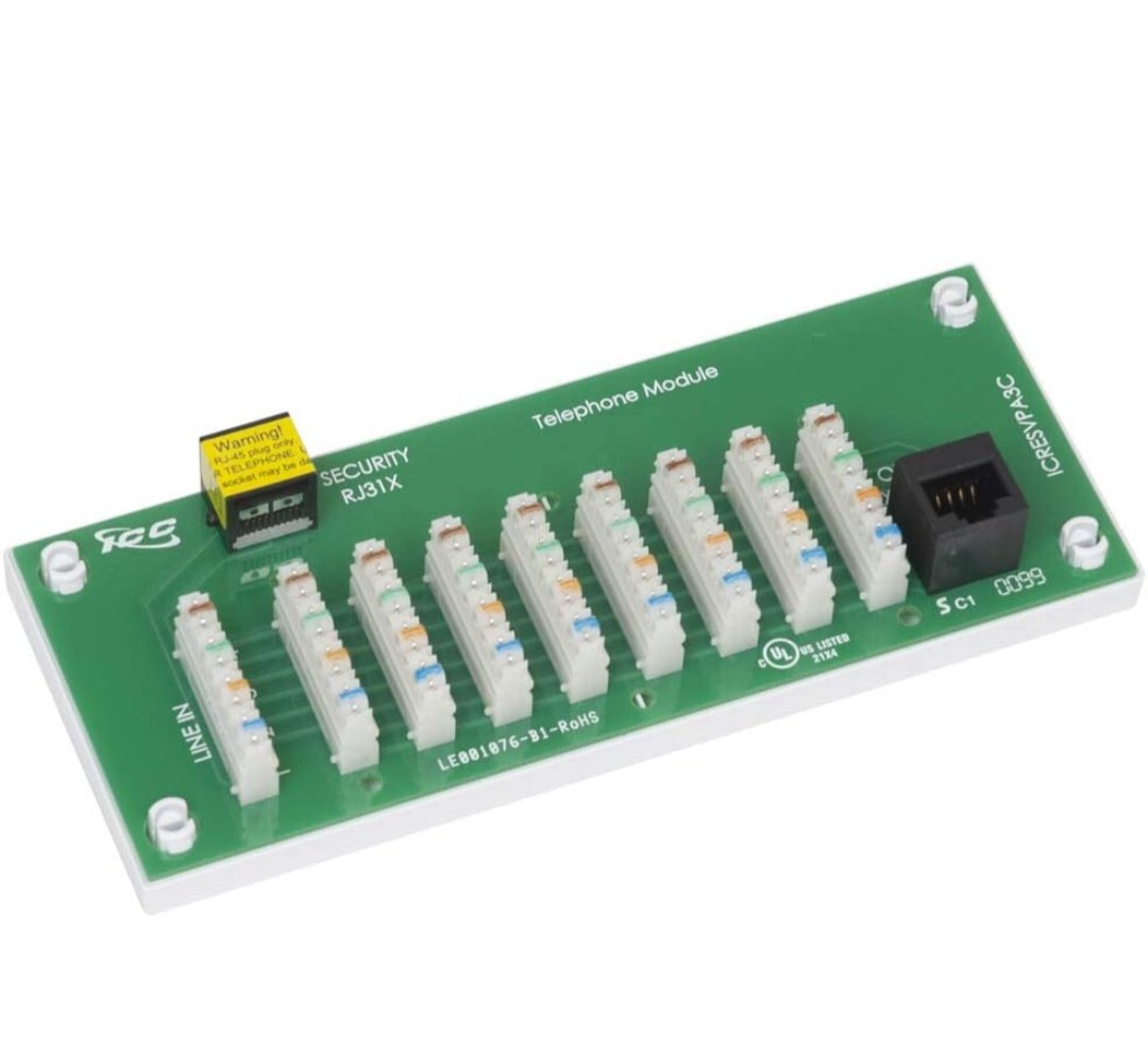 Data comm Datacomm HiElectronics 80-0070 1x8 in Telephone Module #61