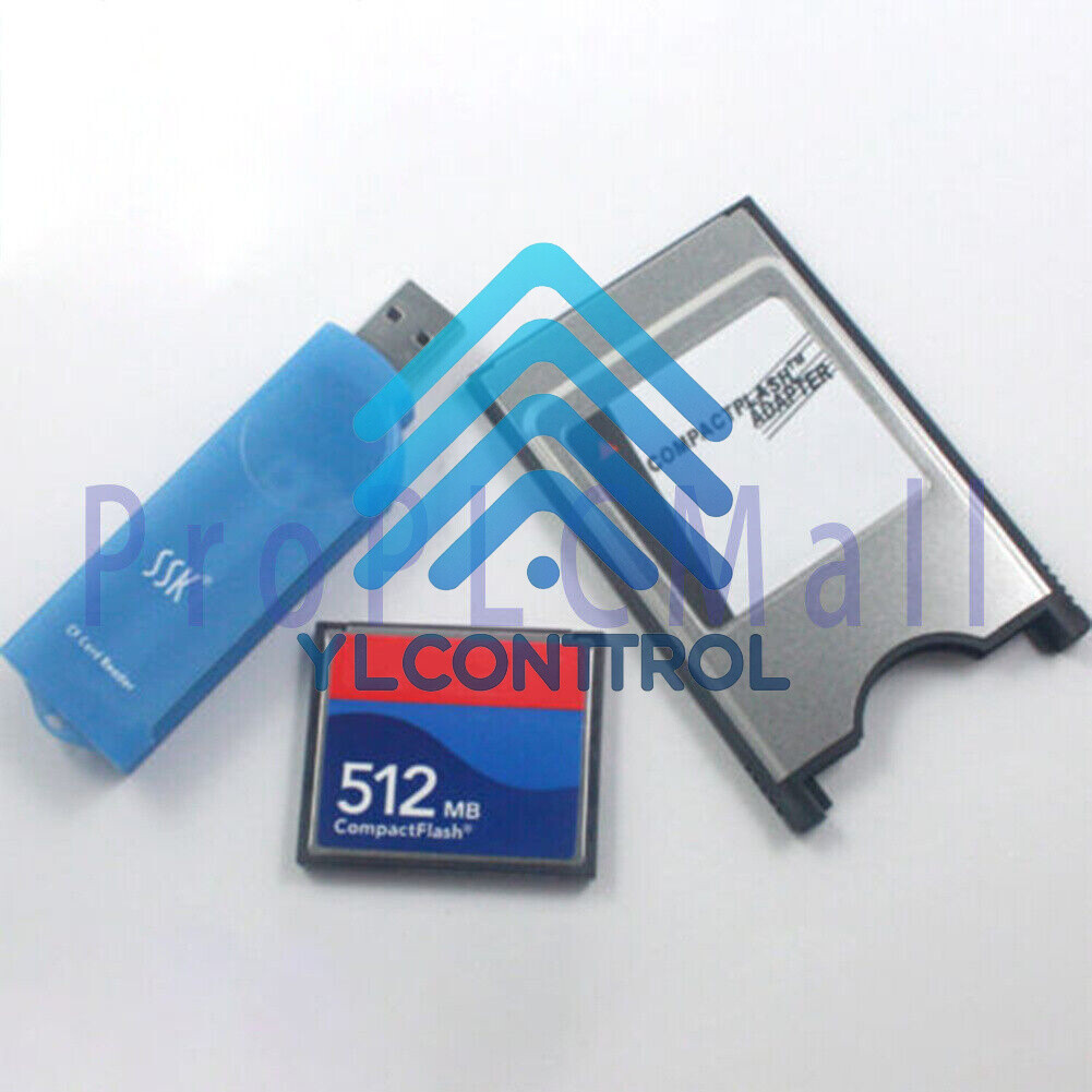 1set NEW CNC 512MB CF CF card+CF-PCMCIA adapter+SSK USB2.0 card reader