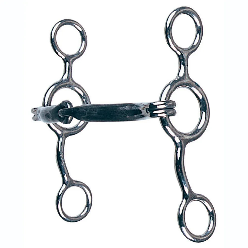Circle R Reinsman Bit JR Cutter Smooth Snaffle Sweet Iron Bit #CR343  - NEW