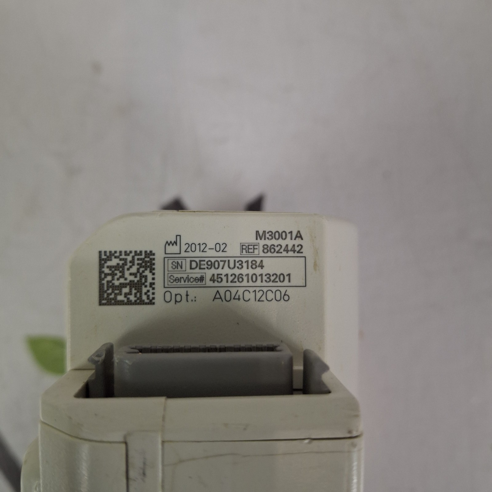 Philips M3001A-A04C06C12 OxiMax SpO2, NIBP, 12 Lead ECG, Temp, IBP MMS Module