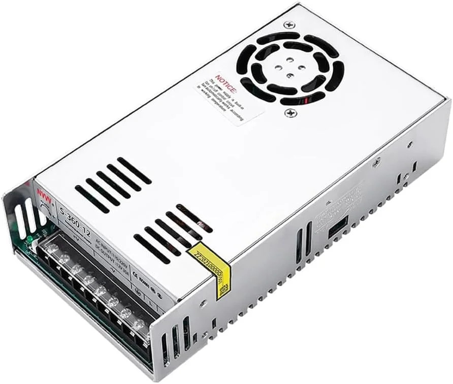 DC 12V 30A Power Supply 360W Universal Regulated Switching Converter AC 110V/220