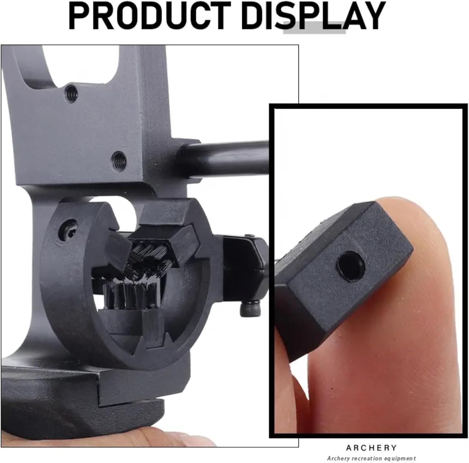 Archery Arrow Rest Capture Replacement Brushes - 3 Pack for Compound/Recurve Bow