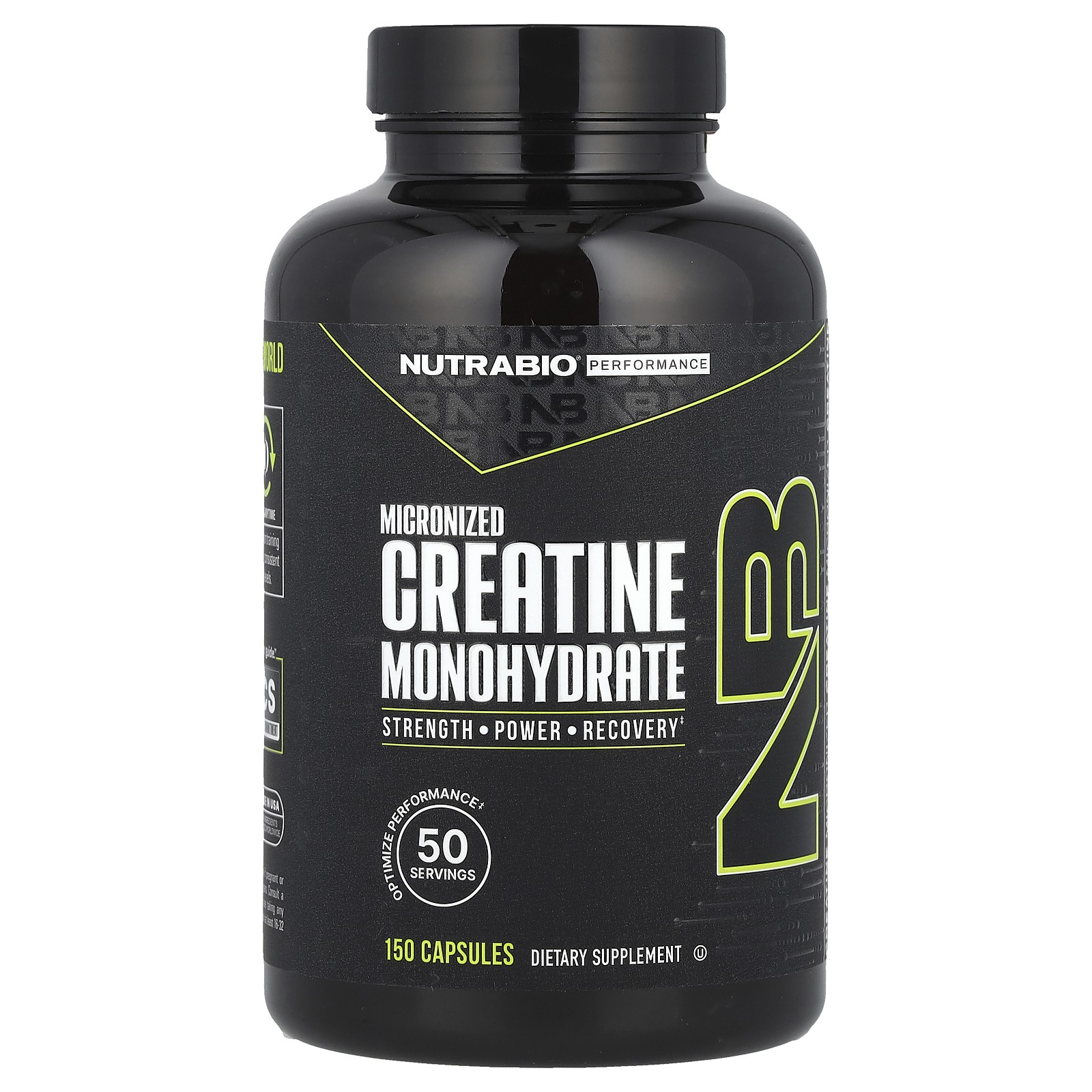 Performance, Micronized Creatine Monohydrate, 150 Capsules (833 mg per Capsule)