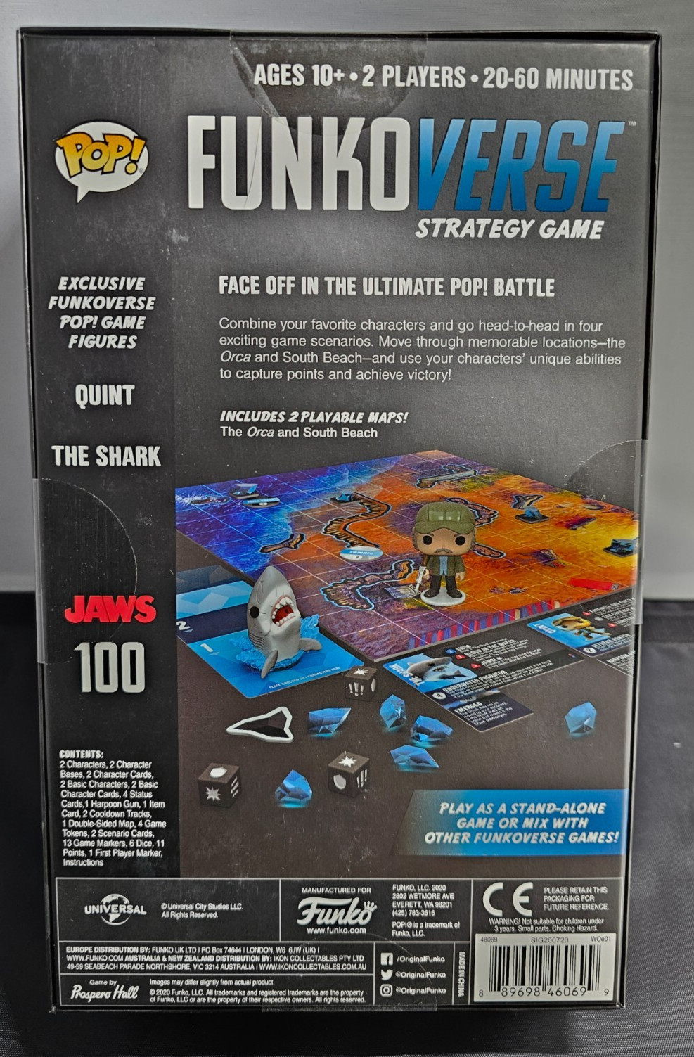 Funko POP! Funkoverse Strategy Game: Jaws 100 - 2 Pack