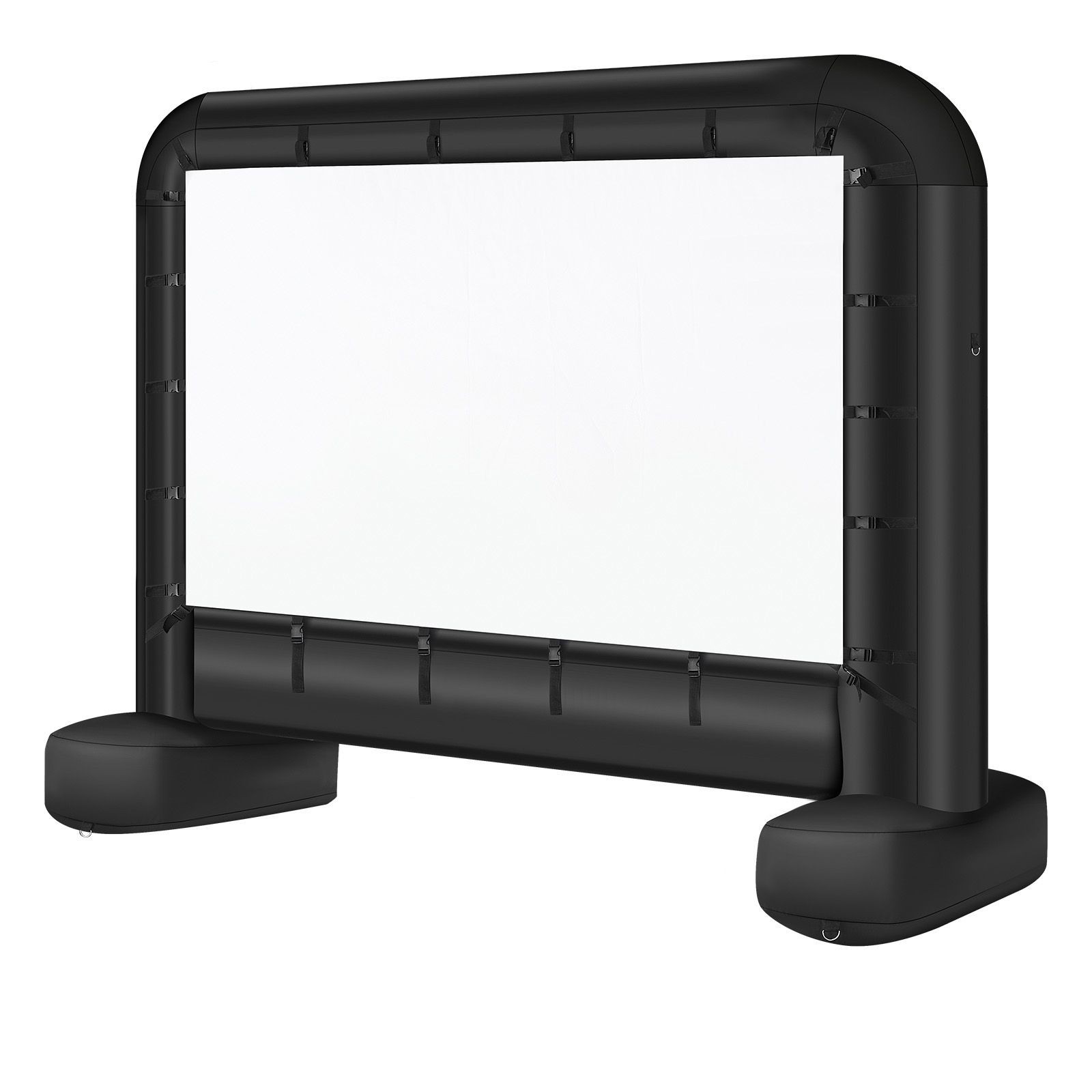 14ft Inflatable Movie Screen 16:9 600D Waterproof OxFor Ford Easy Setup