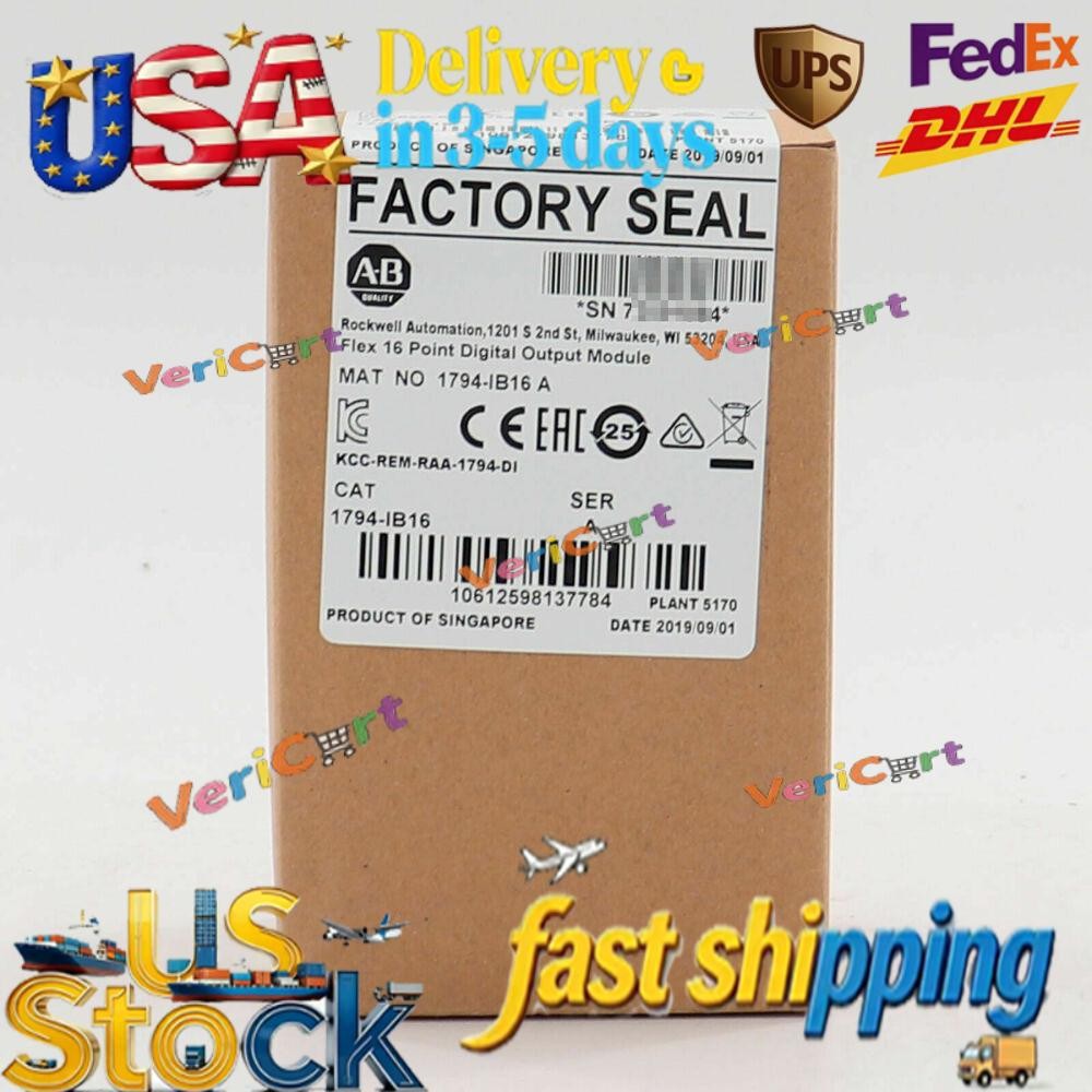 Allen-Bradley 1794-IB16 1794IB16 SER A Flex I/O Input Module US Free Tax