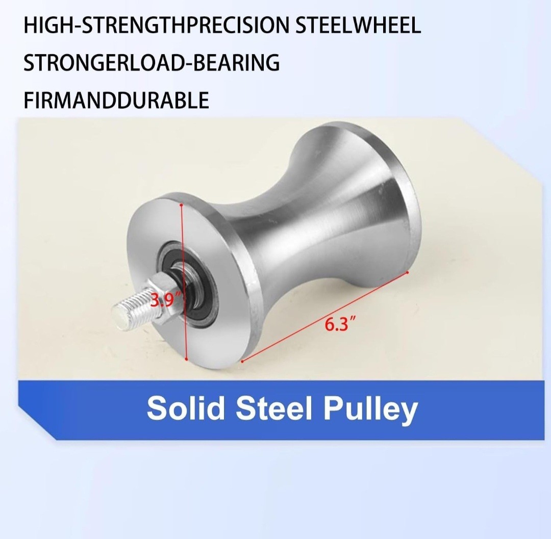 Heavy Duty Cable Puller Sheave, Cable Feeding Sheave, Industrial Cable Pulley