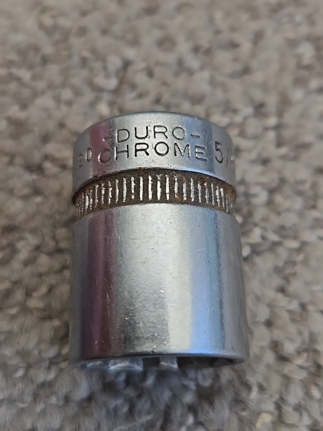 Duro Chrome -4420 5/8" 12pt Socket 3/8" Drive USA 4145