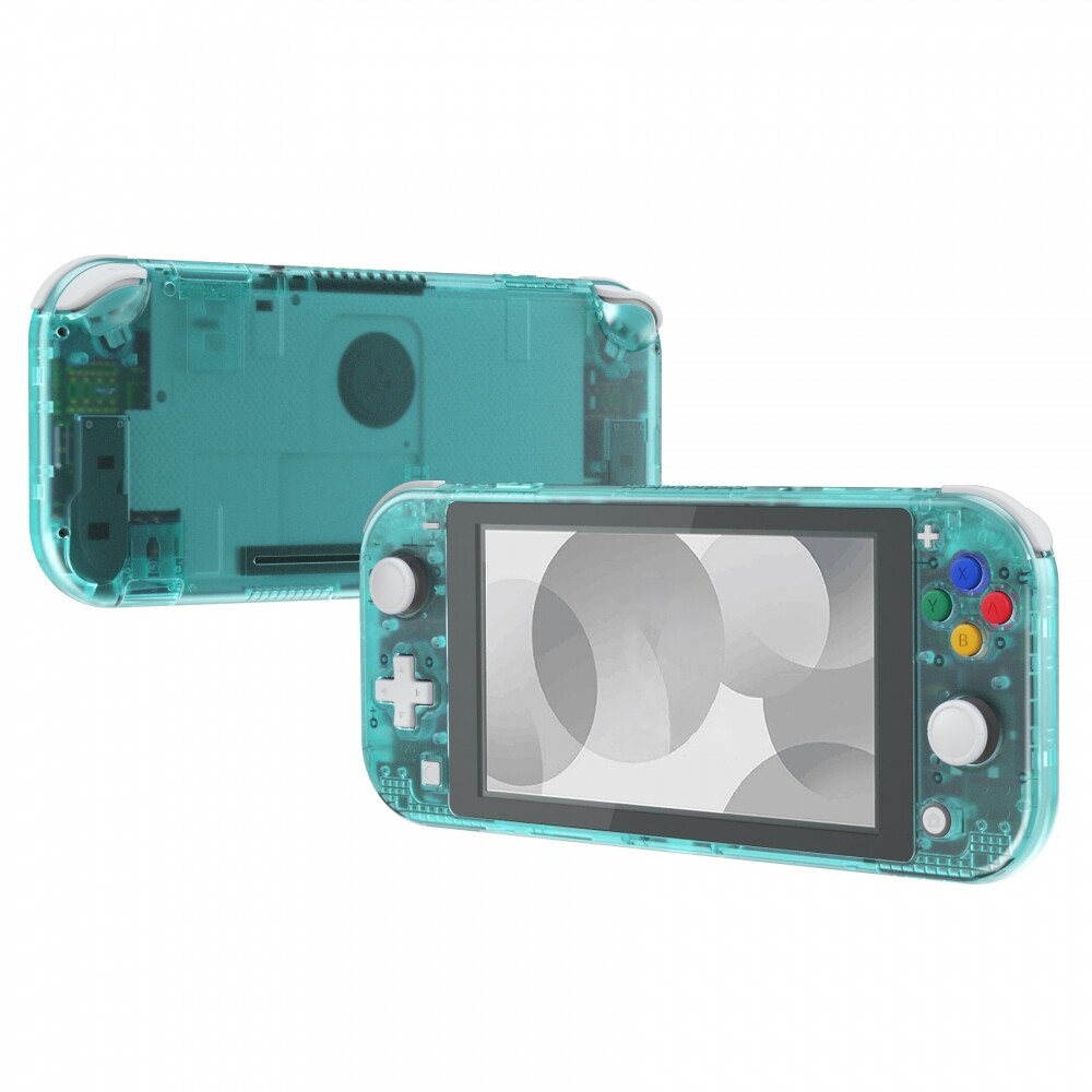 Emerald Green Replacement Shell Screen Protector Button for Nintendo Switch Lite