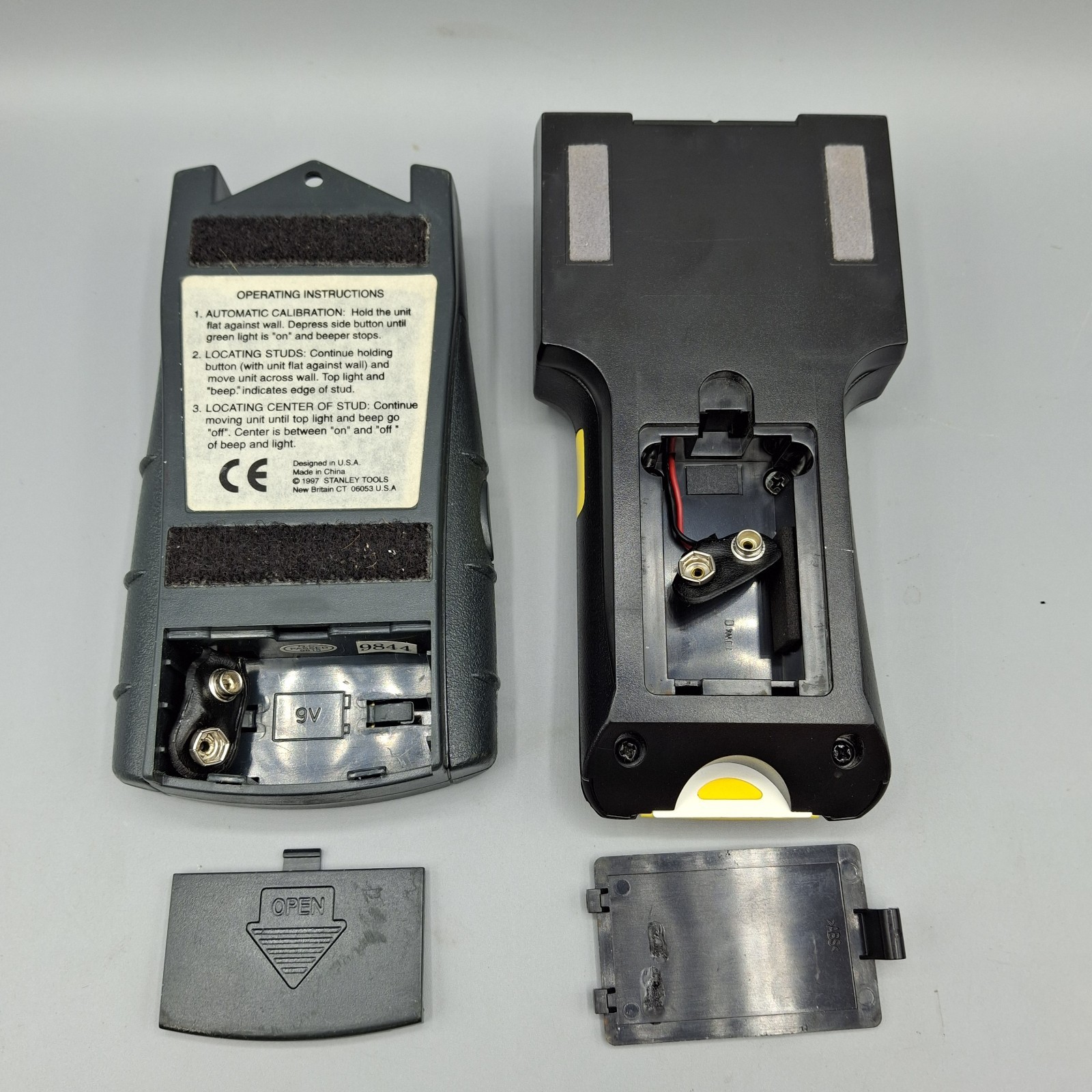 STANLEY Tool Lot 2, 1997 Stud & Edge Finder + FatMax Stud Sensor 400, Test Works