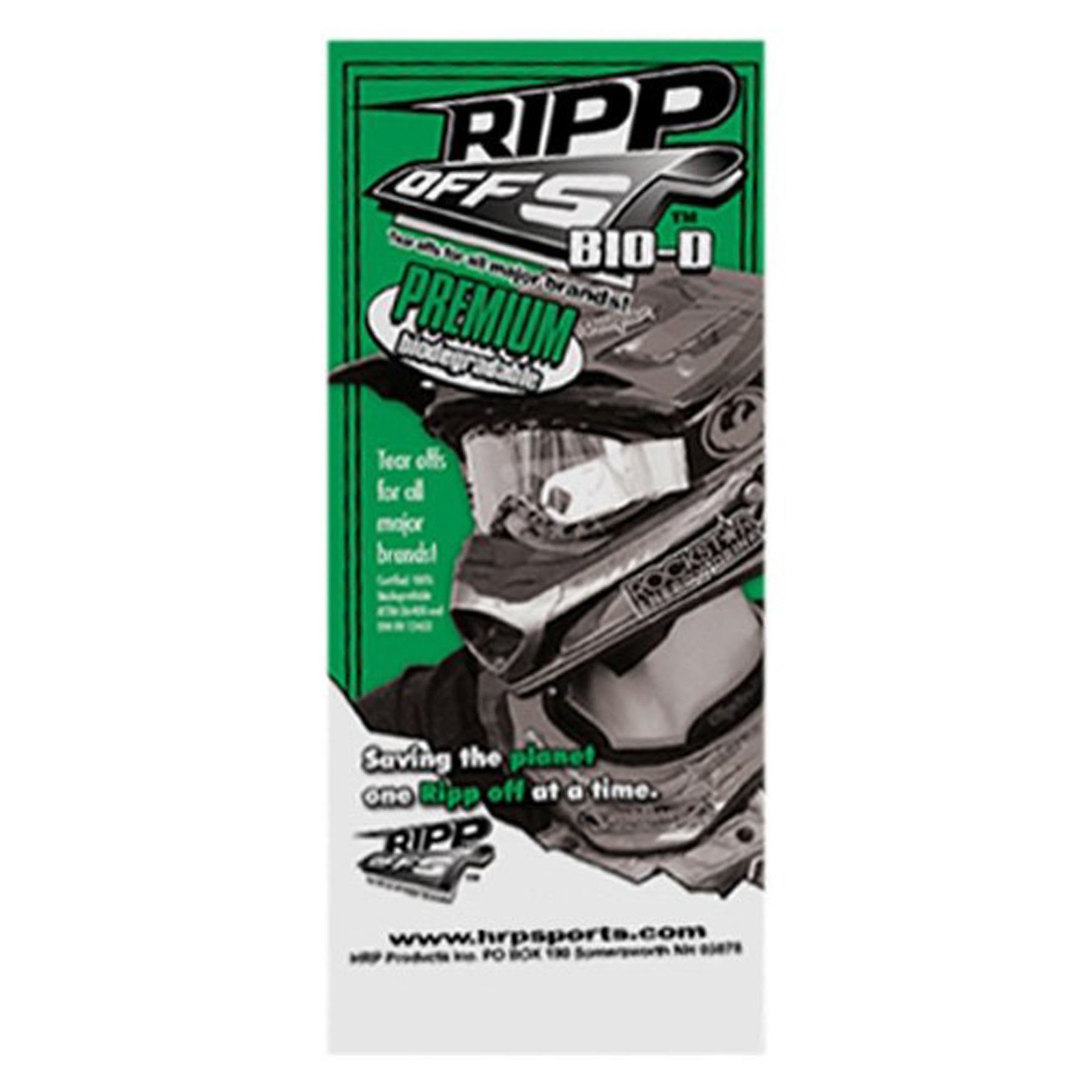HRP Sports RO-OP20 Premium 5mil Rip-Offs for Oakley Proven MX Goggles