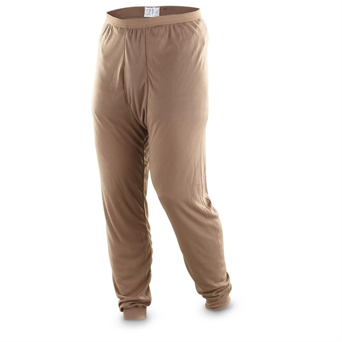 US Military HEAVYWEIGHT POLYPROPYLENE POLYPRO THERMAL UNDERWEAR Drawers Pants XS