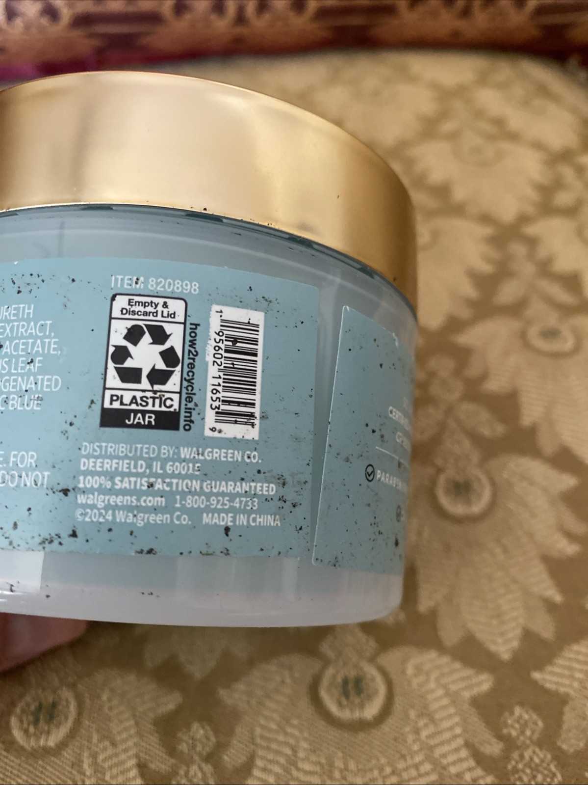 Modern Expressions NIP Eucalyptus & White Tea Body Scrub 7.5 Oz