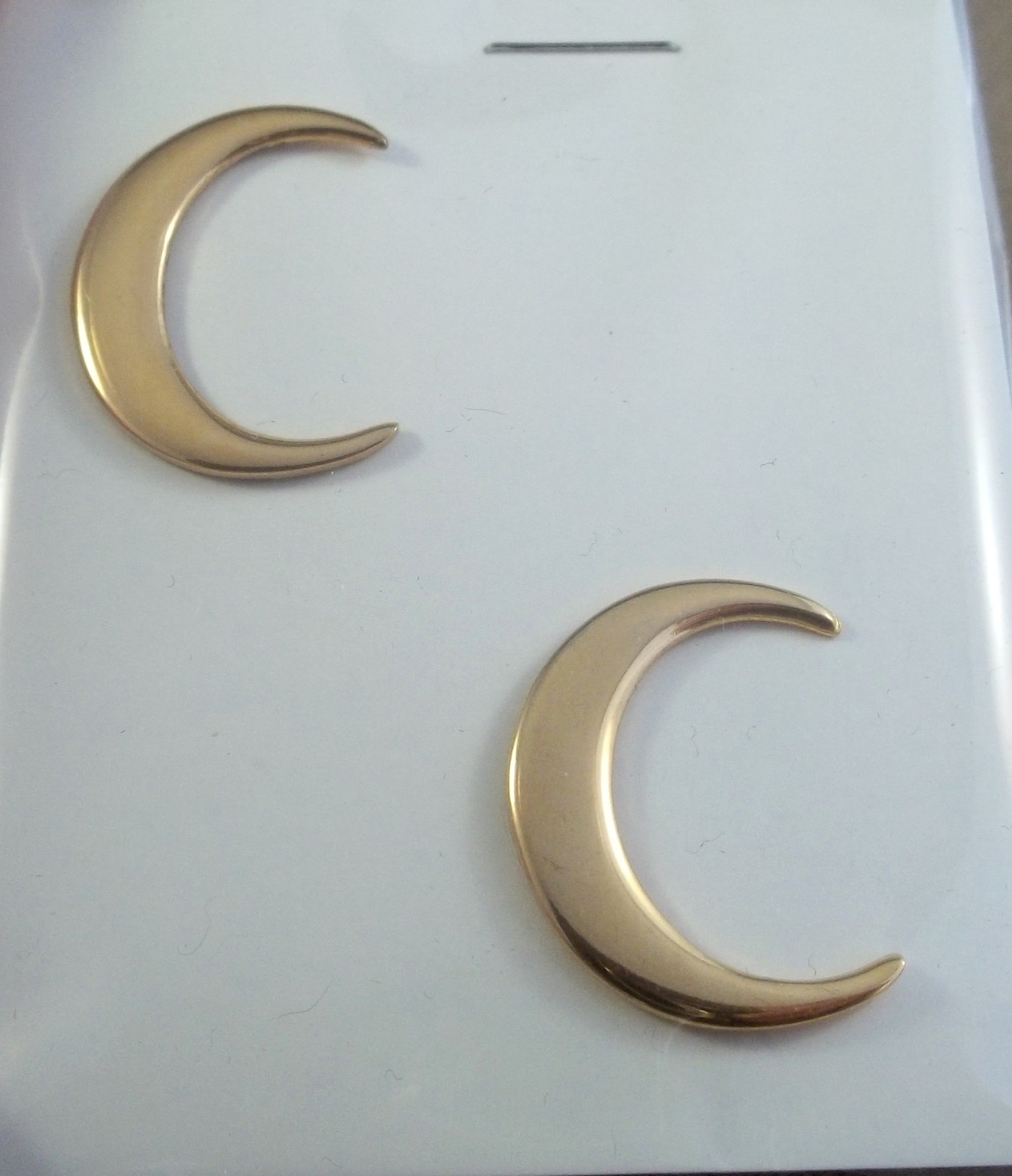 US Navy Vintage Large Insignia Cook - Steward - NOS Clutchback Pair
