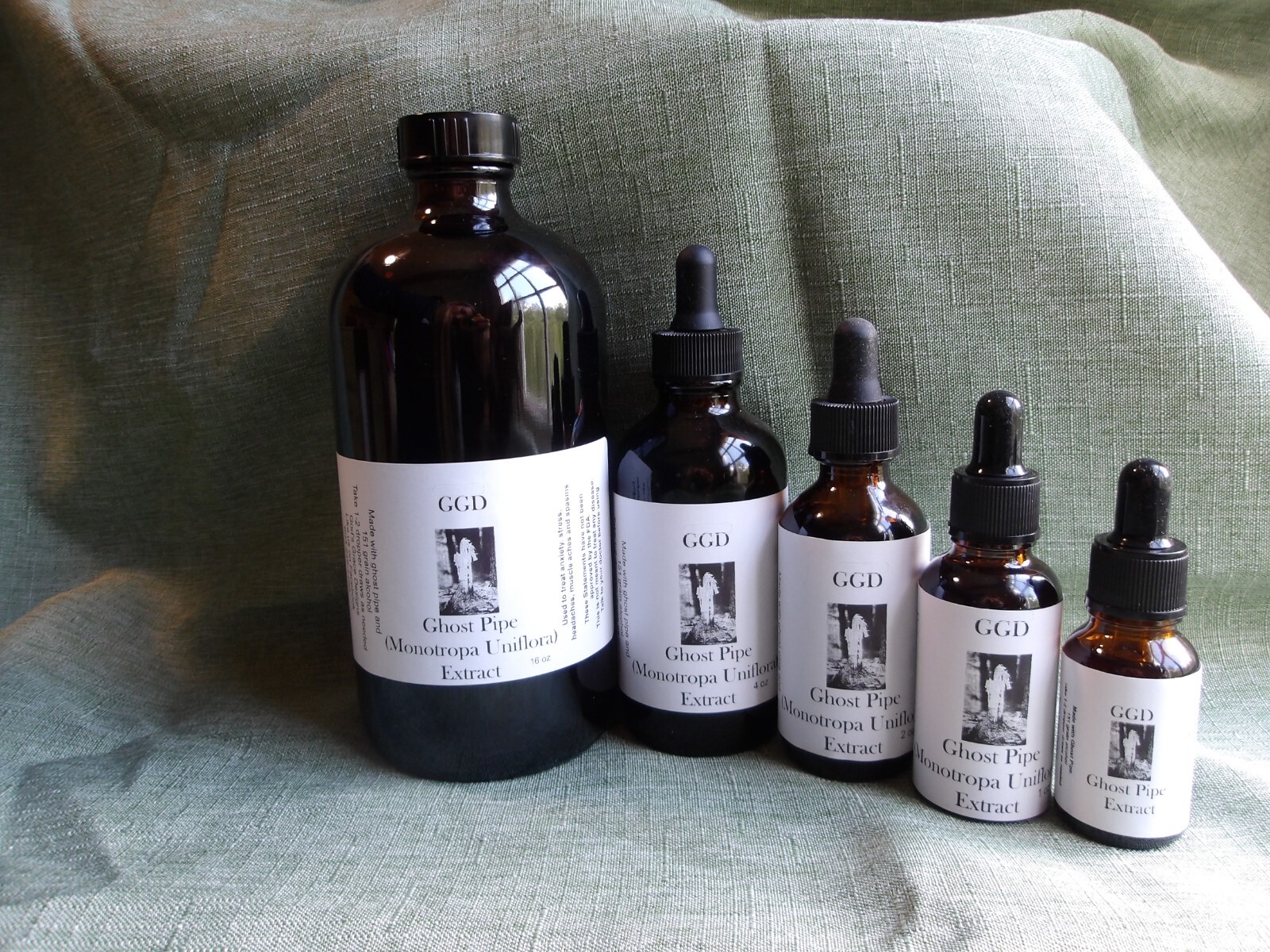 4 oz Ghost Pipe extract ( Monotropa Uniflora)