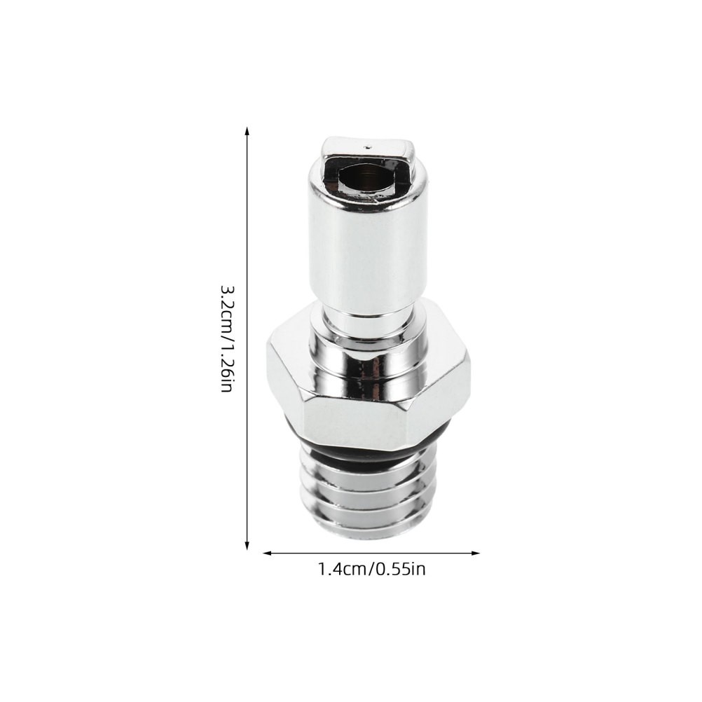 Inflatable Boat Valve Adapter Quick-connect Diving Tank Refill Air