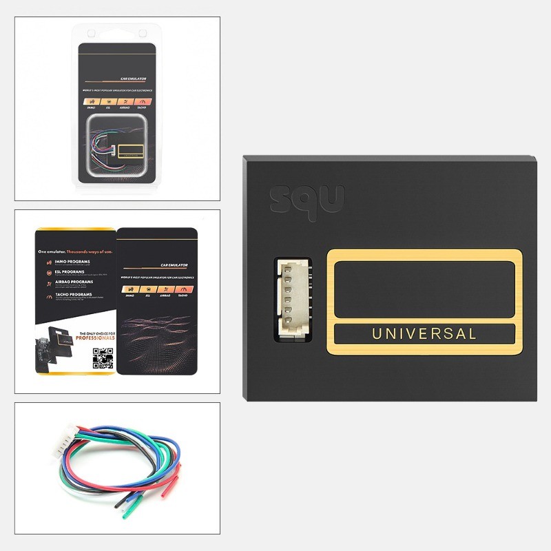 SQU Julie V96 Universal IMMO Emulator Black Edition
