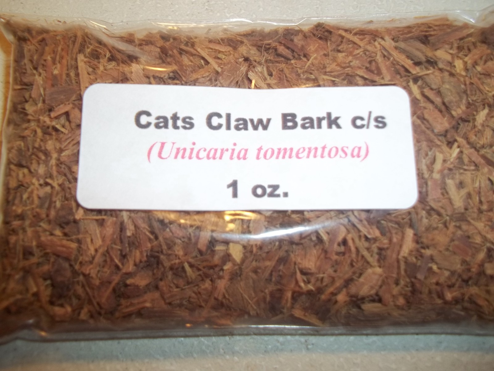 1 oz. Cats Claw Bark c/s (Unicaria tomentosa)
