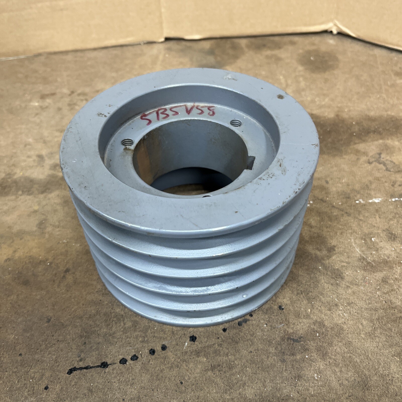 5B5V58 Browning Genuine Power Transmission Fixed Pitch Sheave 5 Groove 6” Di NEW