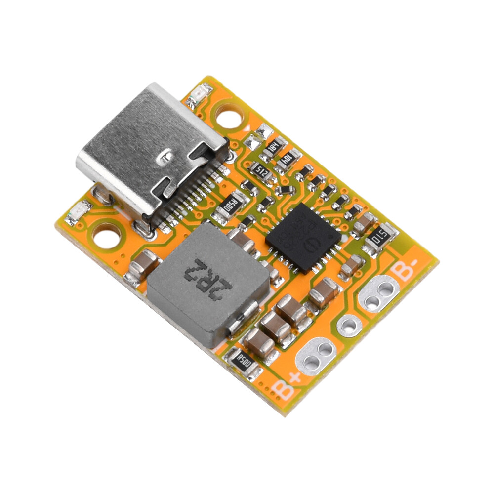 2S 3S Li-ion Battery Charging Module Type-C QC Fast Charging w/ Indicator Light