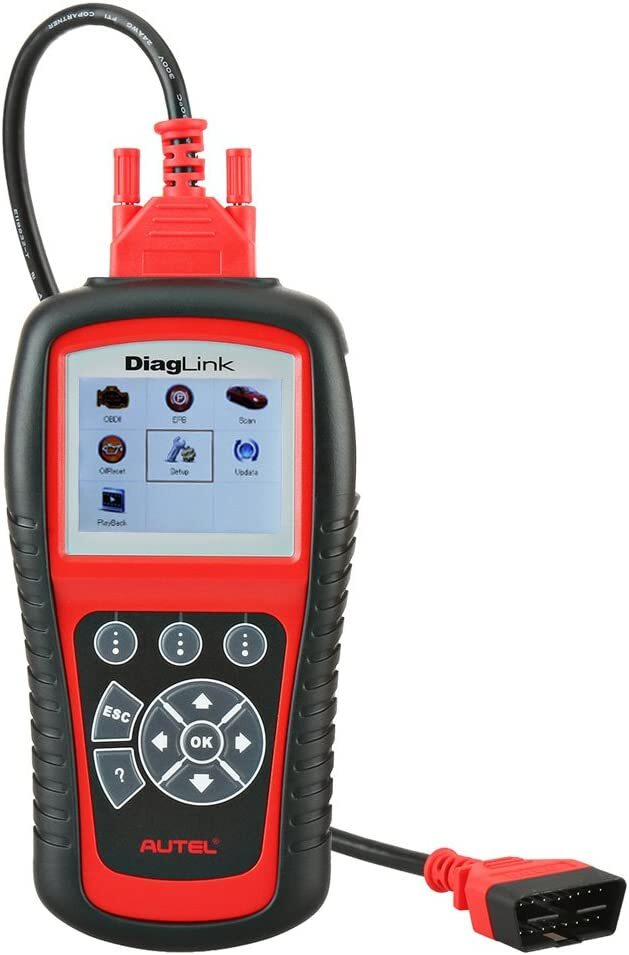 2026 Car All System Scanner Autel MaxiDiag Elite DiagLink OBD2 Diagnostic Reader