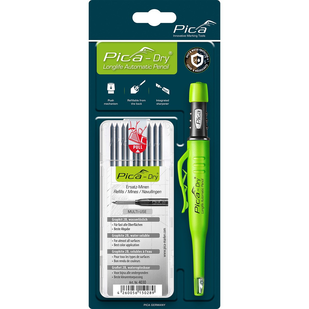 Pica 30403 Dry Bundle with Pencil and Graphite Leads