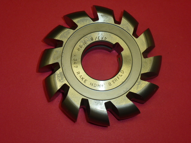NOS! UNION BUTTERFIELD HSS CONVEX MILLING CUTTER, 7/8" x 4" x 1-1/4", 54-10021