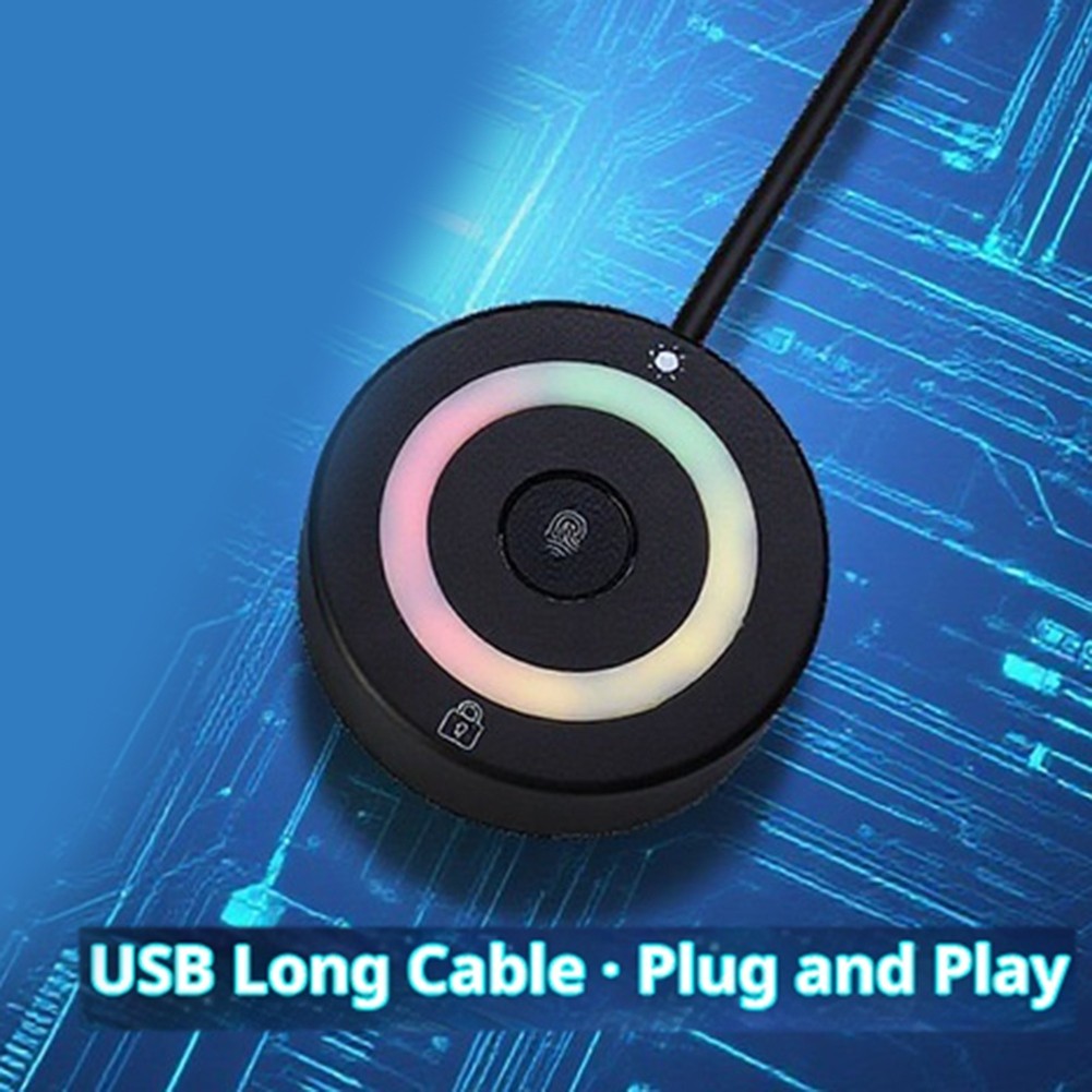 USB Fingerprint USB Unlocking Lock Screen Computer/Win10/11 No -on Function C3V1