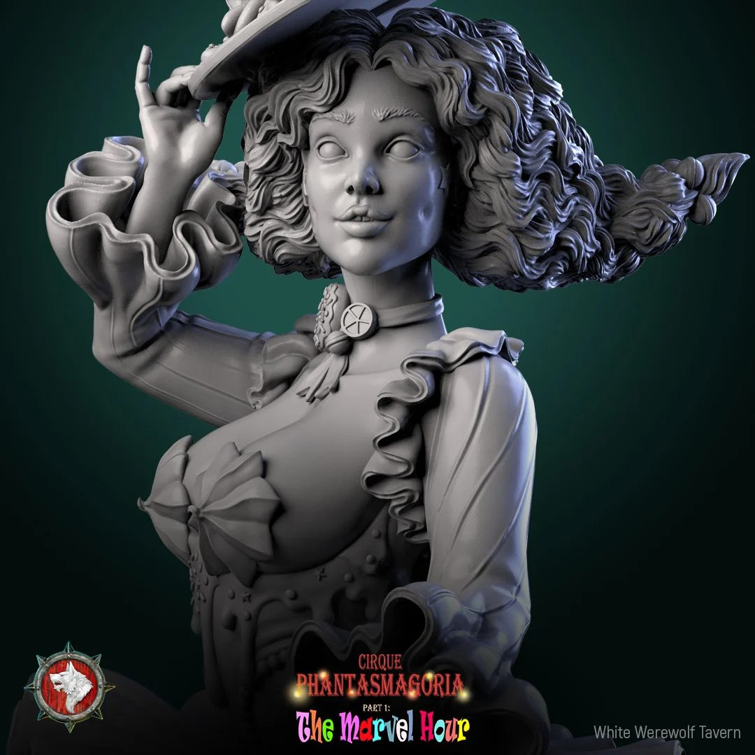 Madame Pachadora - Resin Tabletop Miniature