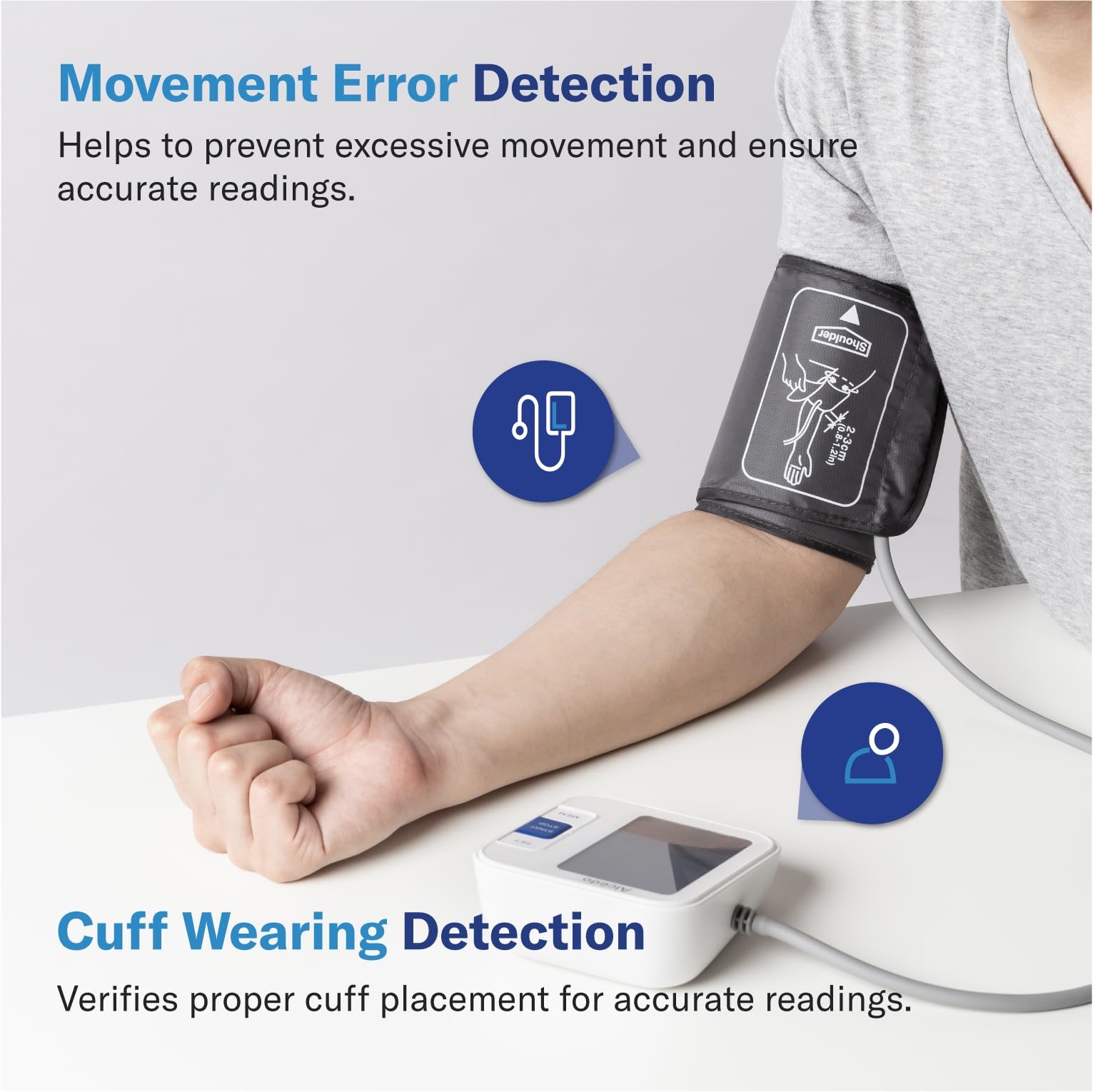 Blood Pressure Monitor for Home Use, Automatic Digital BP Machine with Large ...