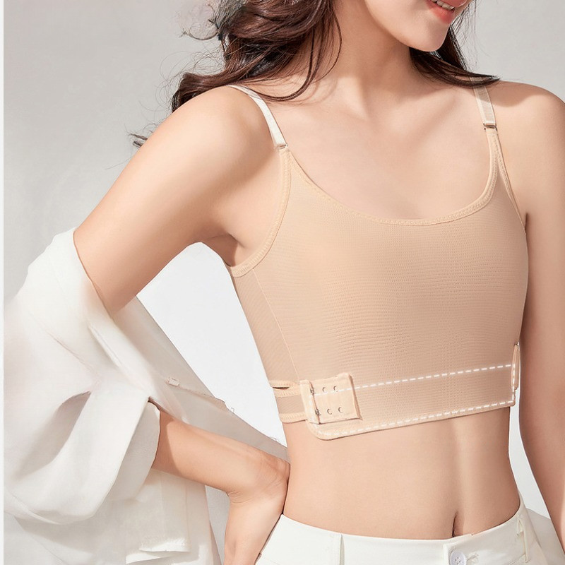 Women Les Seno Chest Binder Male Ftm Spaghetti Strap Vest Band