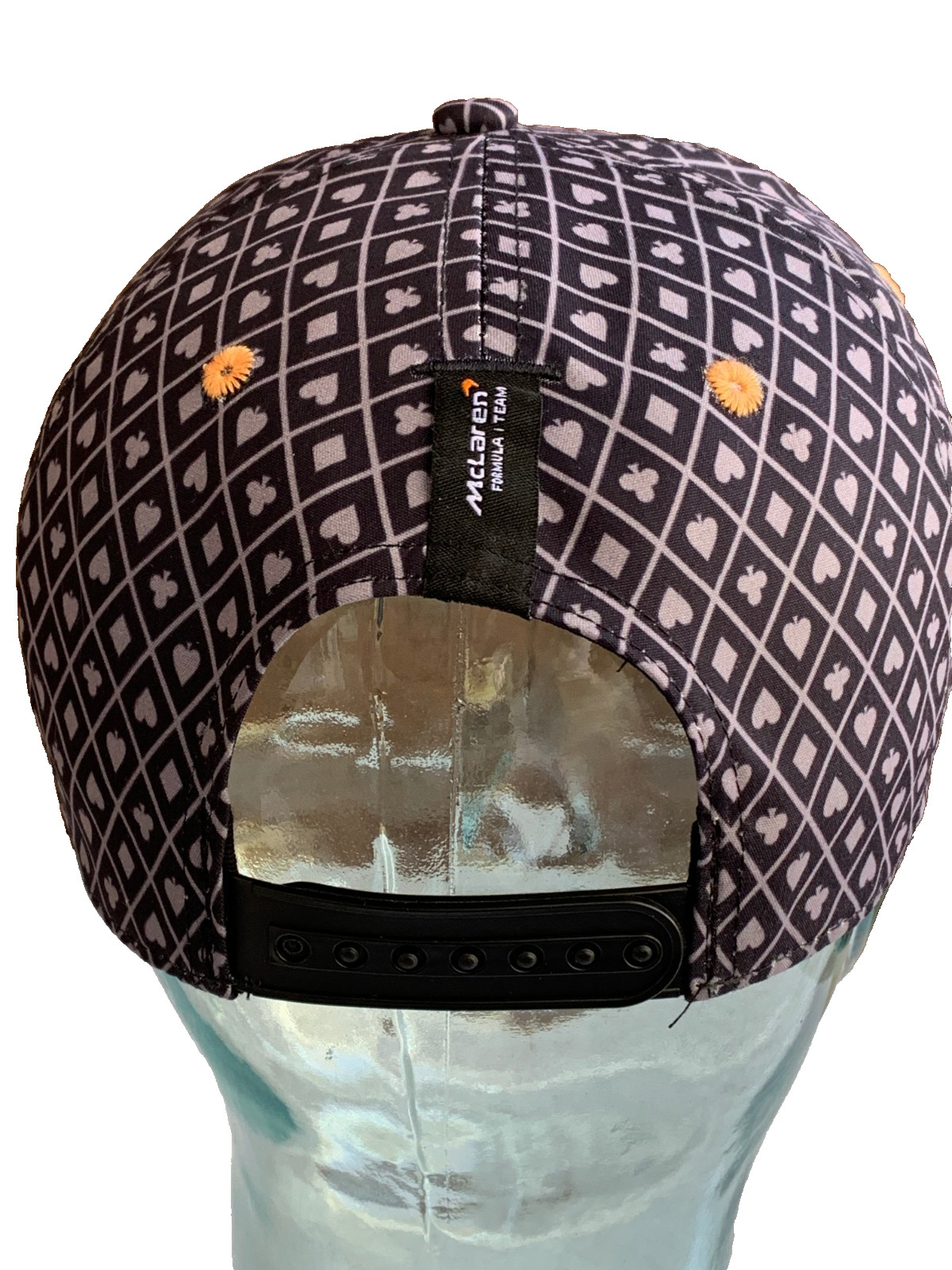 2025 Las Vegas Grand Prix Black McLaren F1 Racing Piastri 81 Cap; Factory 2nd