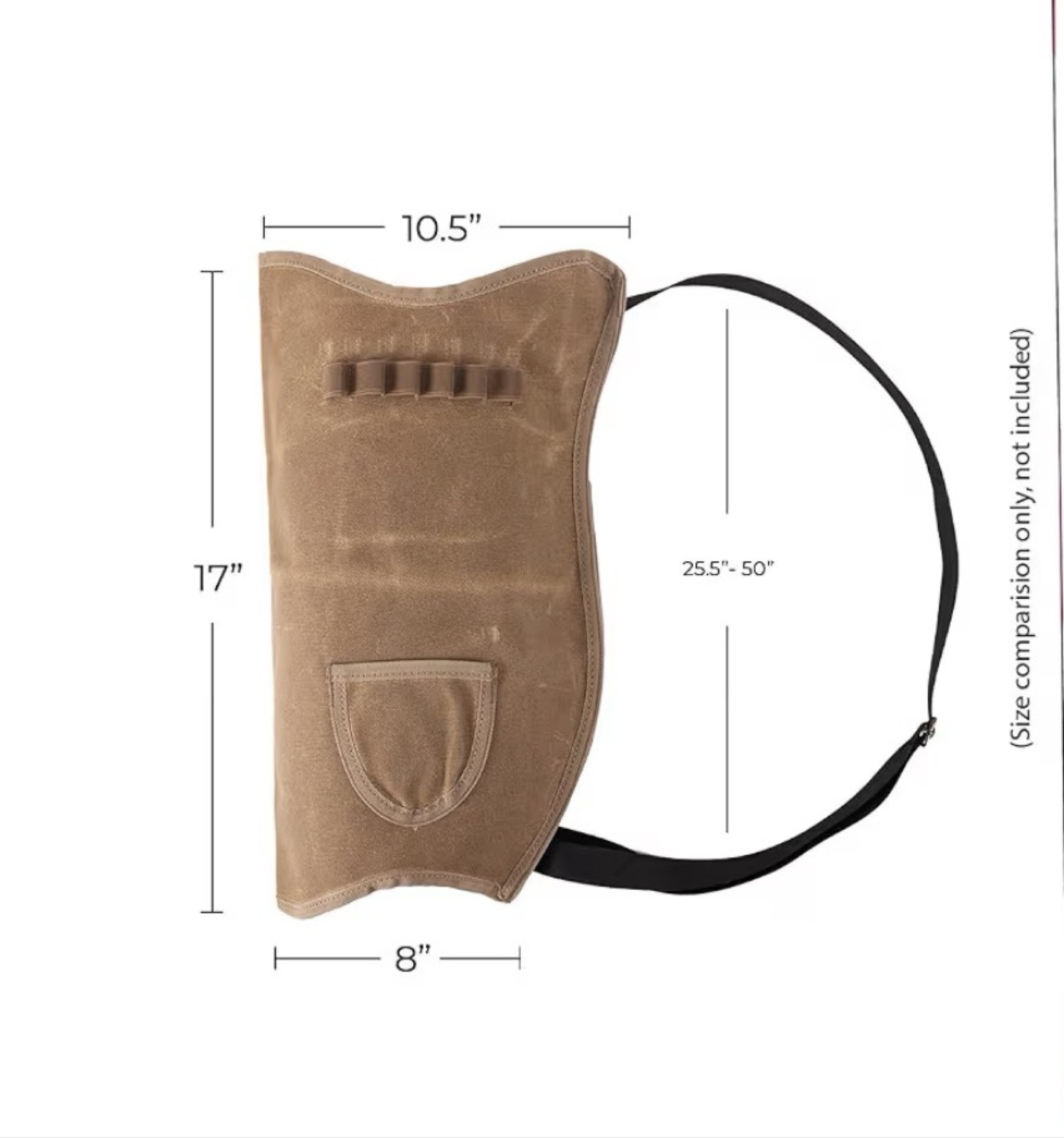 HERSENT Archery Back Quiver, Adjustable Shoulder Bow Arrow Carrier Bag