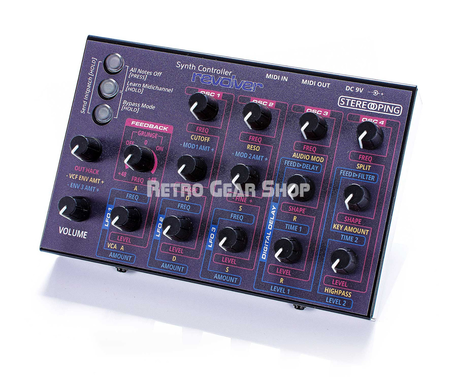 Stereoping CE-1 Evolver Midi Controller for Dave Smith Instruments DSI Evolver