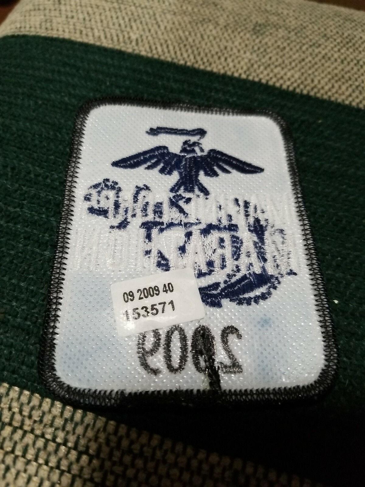 Marine Corps Marathon 2009 Patch