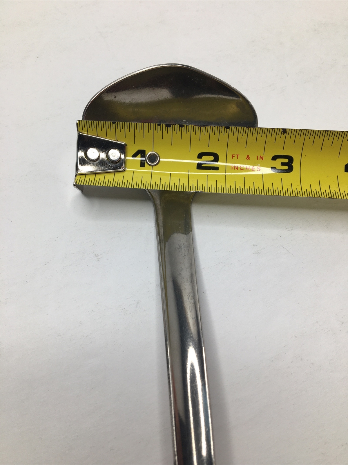 Denmark Variation Stainless 6 3/4" Solid Gravy Ladle, DENMARK Good Condition!