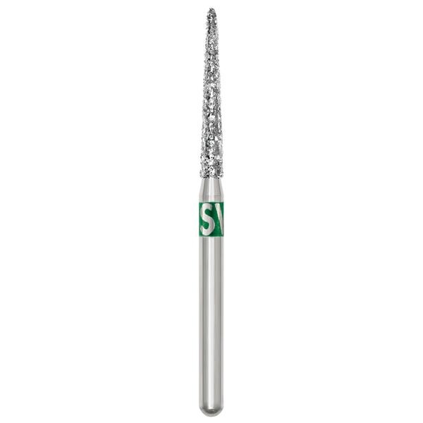 Piranha Diamonds FG #858.014 Coarse Grit, Needle Shaped, Single Use Diamond